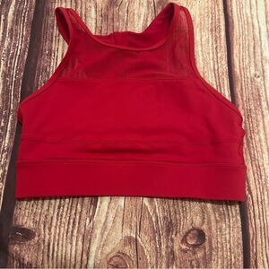 Women’s Zyia Active Sports Bra Red Size S
